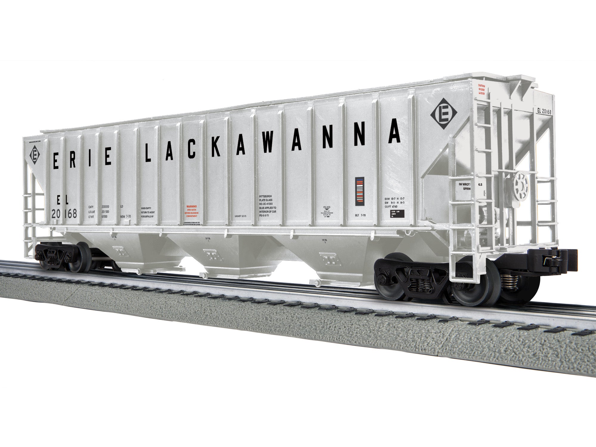 Lionel 2742031 - 4740 PS-2CD Hopper "Erie Lackawanna" #20168