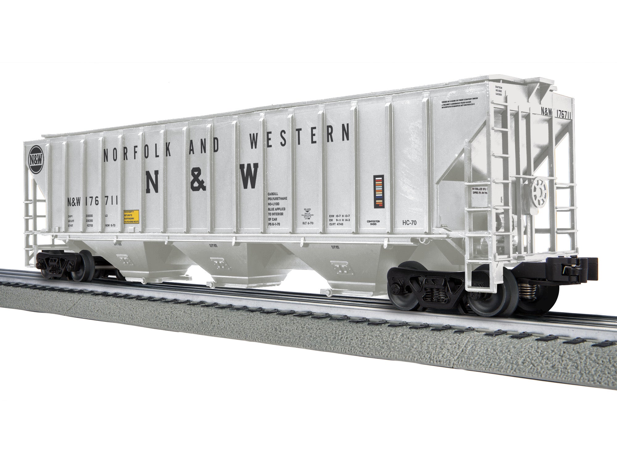 Lionel 2742061 - 4740 PS-2CD Hopper "Norfolk & Western" #176711