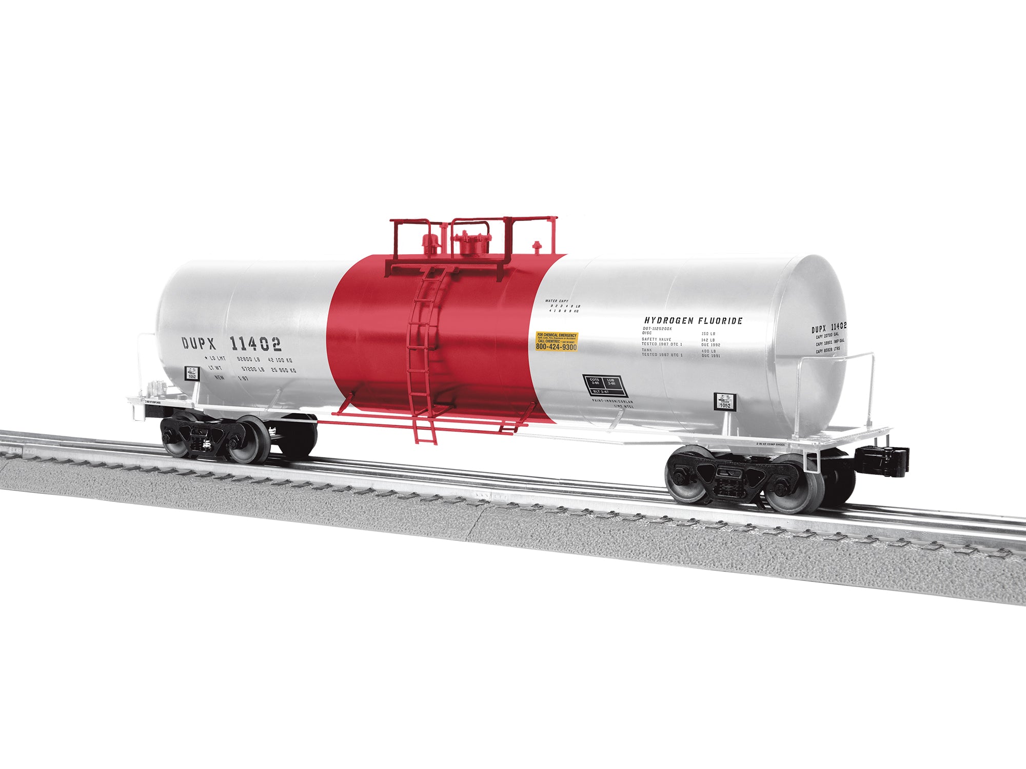 Lionel 2742099 - 50' Tank Car "DUPX" #11402
