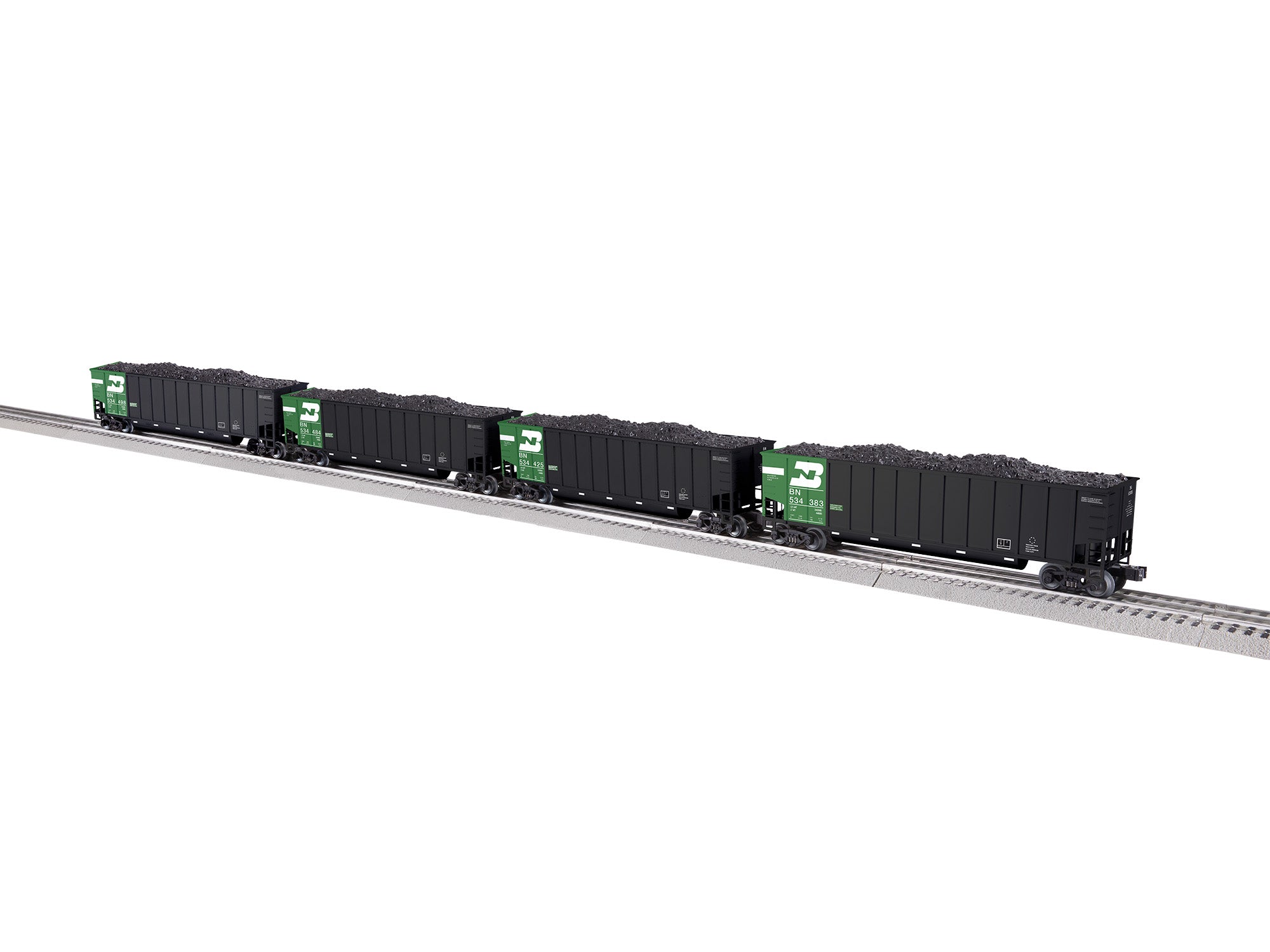 Lionel 2743025 - Rotary Gondola "Burlington Northern" (4-Car)