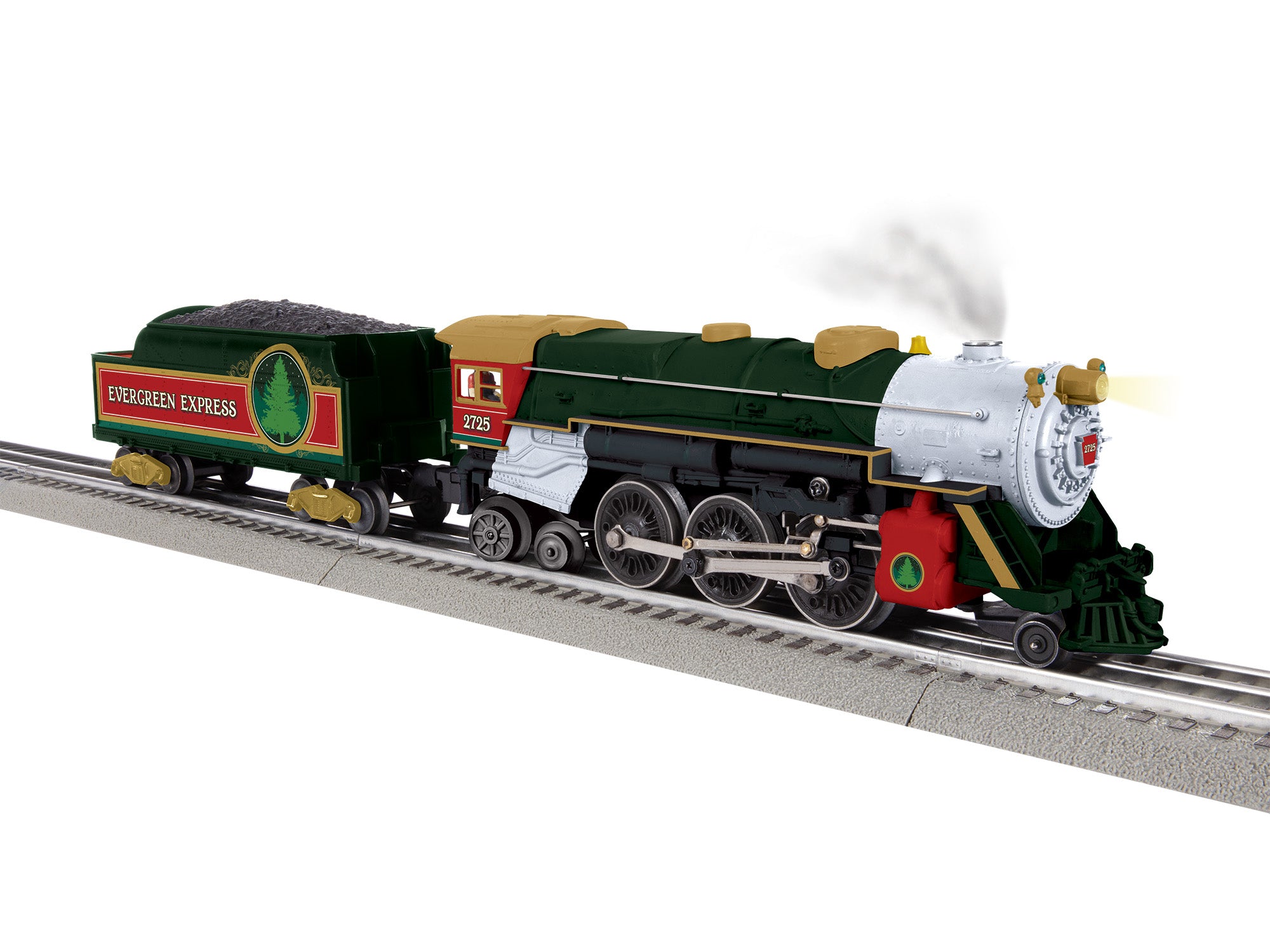 Lionel 2745050 - LionChief 2-6-4 Steam Locomotive "Christmas" #2725