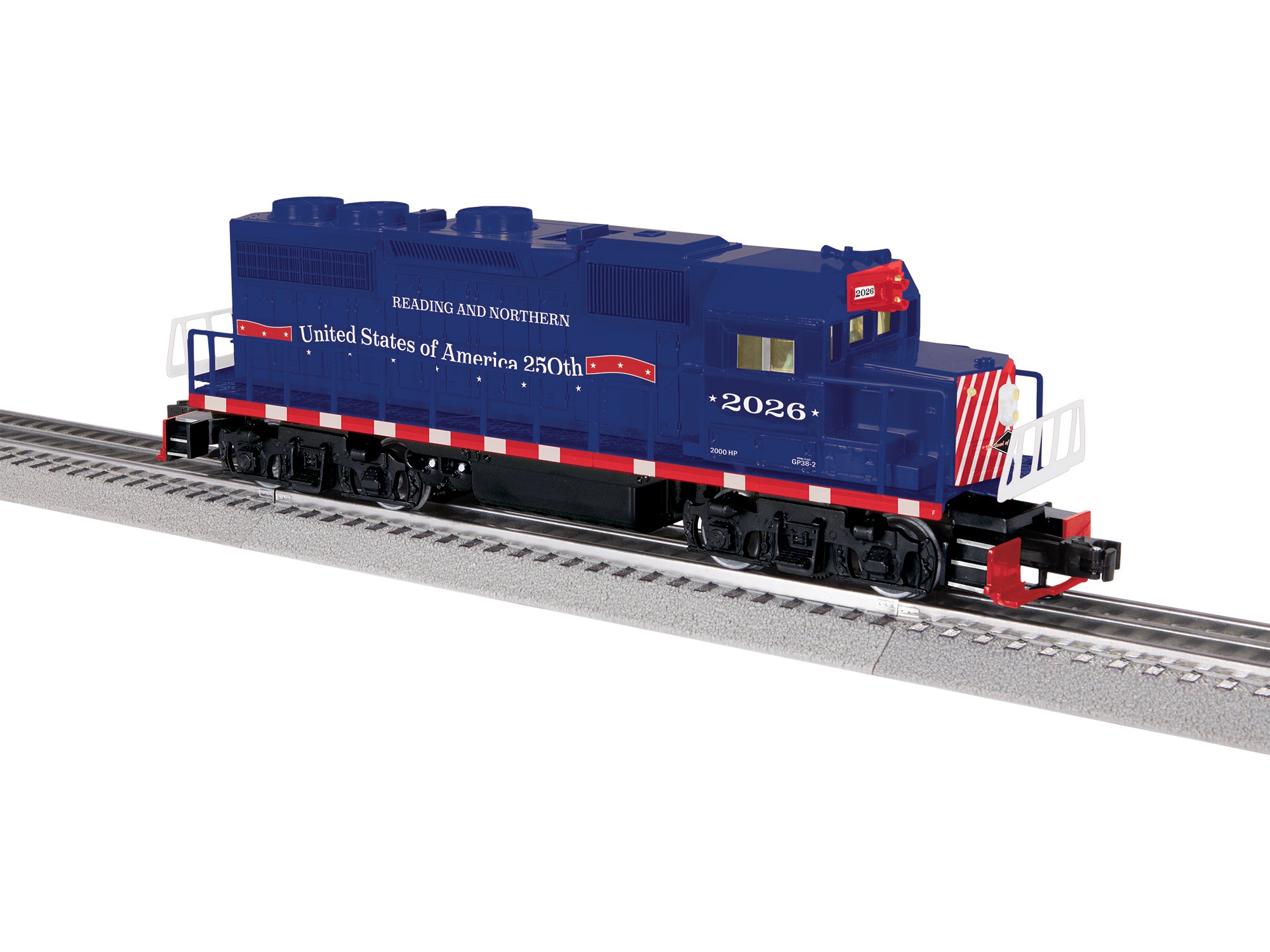 Lionel 2745110 - LionChief GP38 Diesel Locomotive "Reading and Northern" #2026