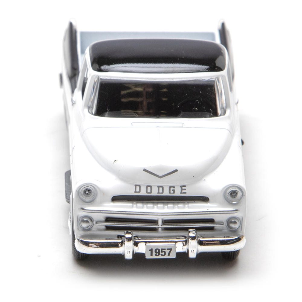 1957 Dodge Sweptside Truck (White/Black) 1/48 Diecast Car