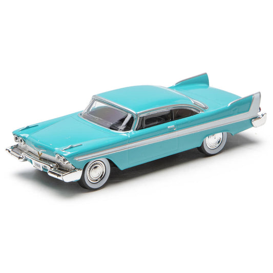1958 Plymouth Fury (Teal) 1/48 Diecast Car - MrMuffin'sTrains