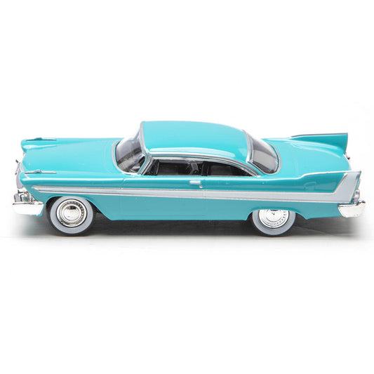 1958 Plymouth Fury (Teal) 1/48 Diecast Car - MrMuffin'sTrains
