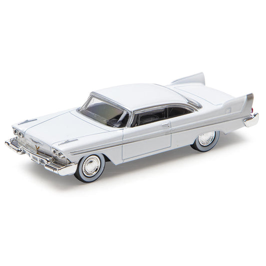1958 Plymouth Fury (White) 1/48 Diecast Car - MrMuffin'sTrains