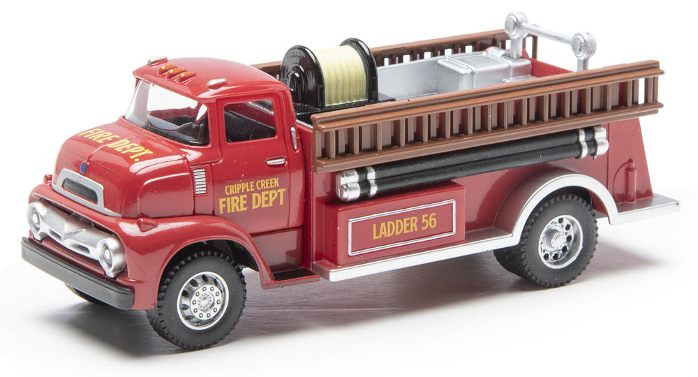 Denver Diecast 275-9225 - 1956 Fire Truck "Cripple Creek" 1/48 Diecast Car - MrMuffin'sTrains