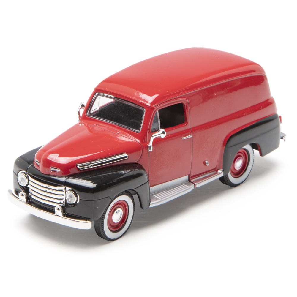 1948 Panel Truck (Red/Black) 1/48 Diecast Car