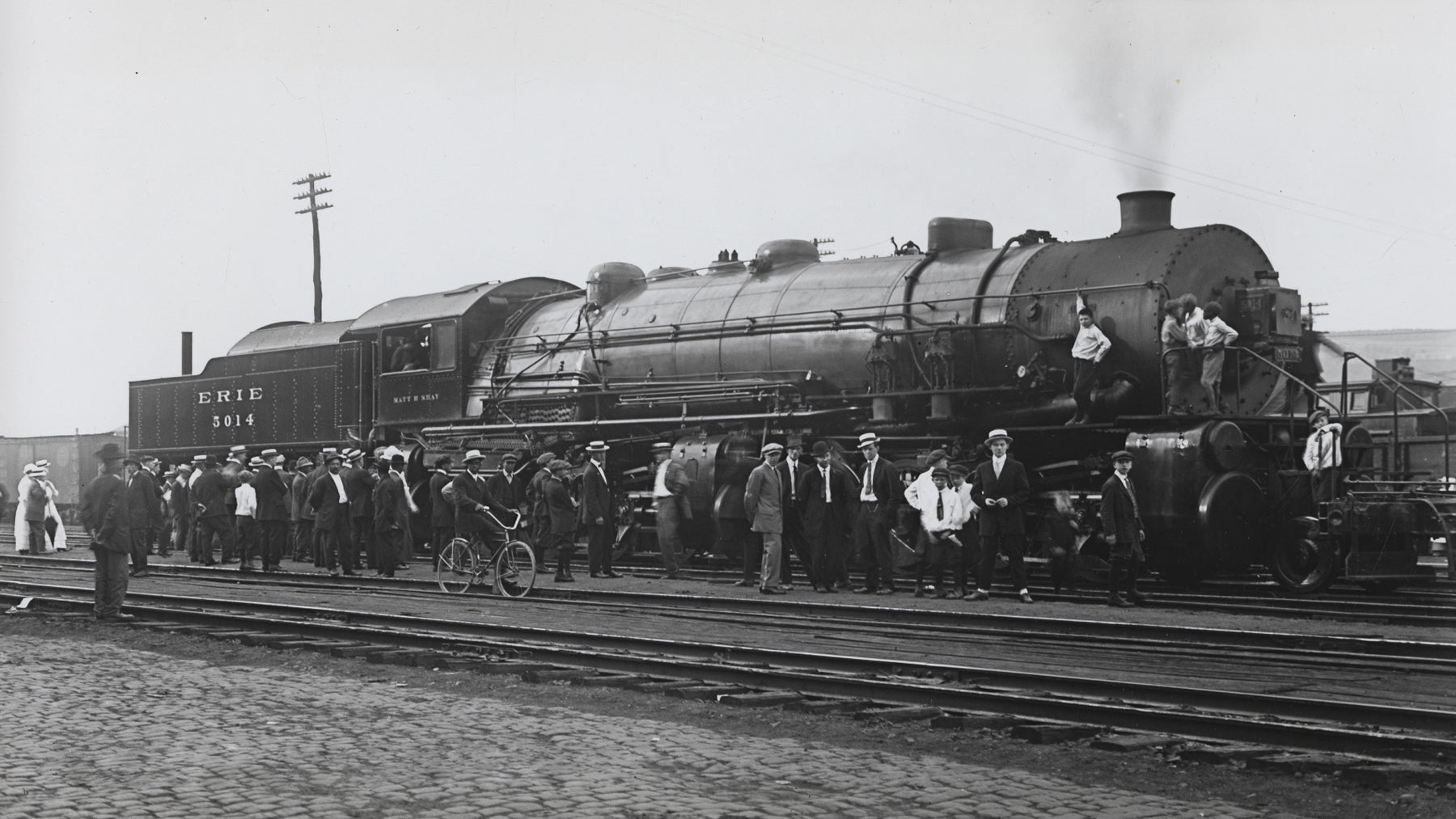 Lionel 2438150 - Vision Line Triplex Steam Locomotive "Erie" #5014 (w/o White Wheels) - Custom Run for MrMuffin'sTrains