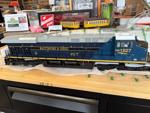 MTH 70-2183-1 - ES44AC Diesel Engine "Baltimore & Ohio" #1827 w/ PS3