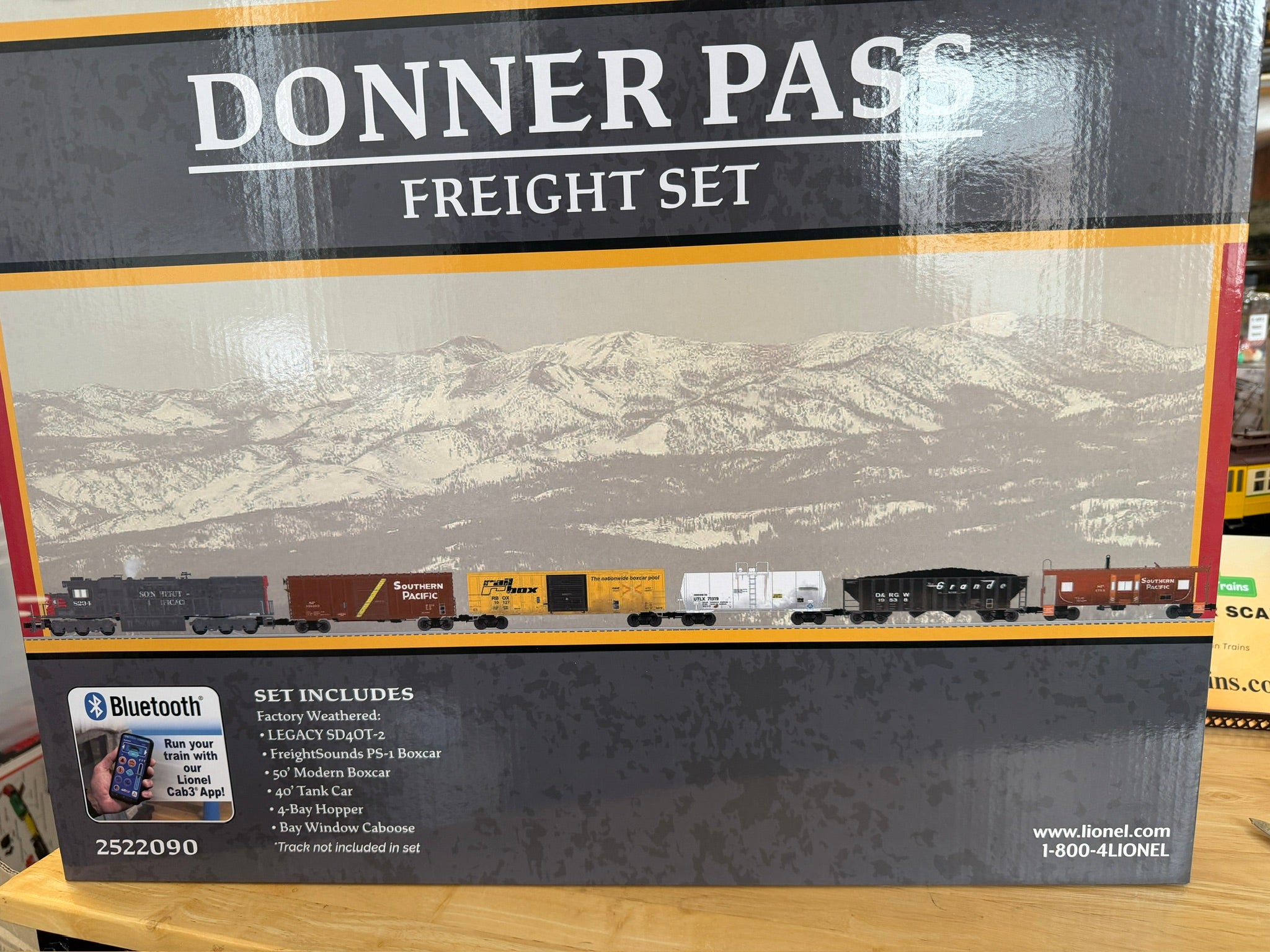 Lionel 2522090 - Legacy Donner Pass Freight Set "Southern Pacific"