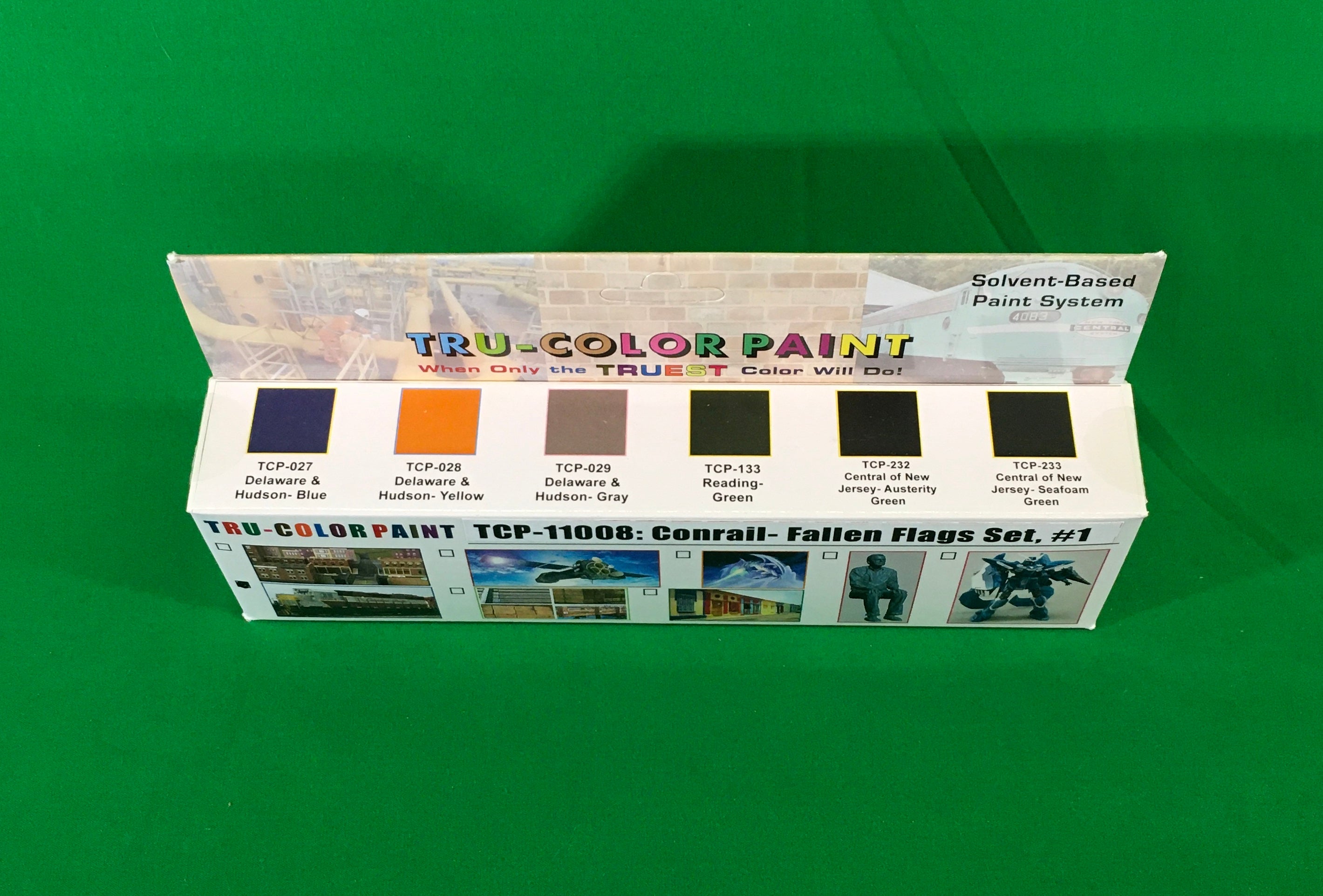 Tru-Color Paint - TCP-11008 - Conrail - Fallen Flags Set #1 (Solvent-Based Paint)