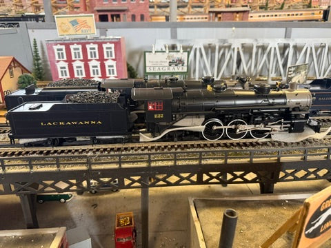MTH 20-3980-1 - 4-6-2 USRA Heavy Pacific Steam Engine "Lackawanna" #1122 w/ PS3