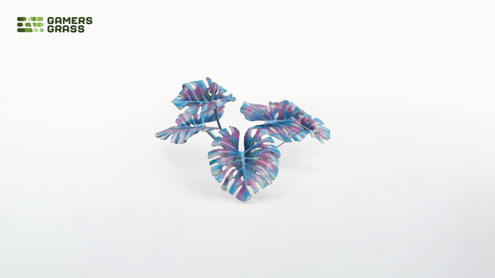 Gamers Grass GGLP-AM - Laser Plants - Alien Monstera