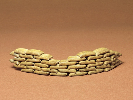 Tamiya 35025 - Sand Bag Set - 1/35 Scale Model Kit - MrMuffin'sTrains