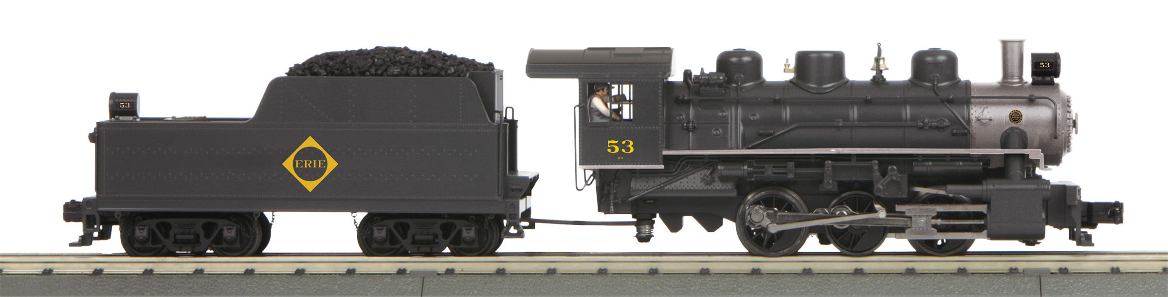 MTH 30-1859-1 - USRA 0-6-0 Steam Switcher "Erie" #53 w/ PS3 - Custom Run for MrMuffin'sTrains