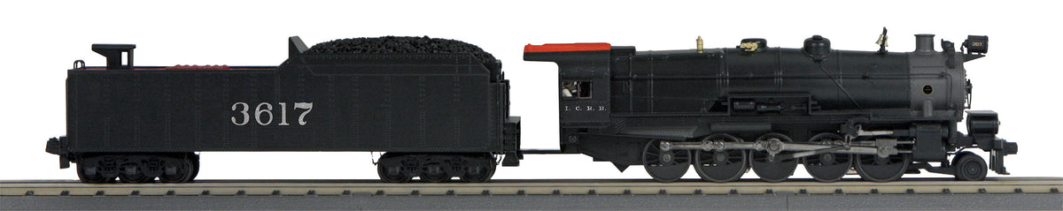 MTH 30-1876-1 - RailKing - 2-10-0 Imperial Decapod Steam Engine "Illinois Central" #3617 w/ PS3 (Long Haul Tender)