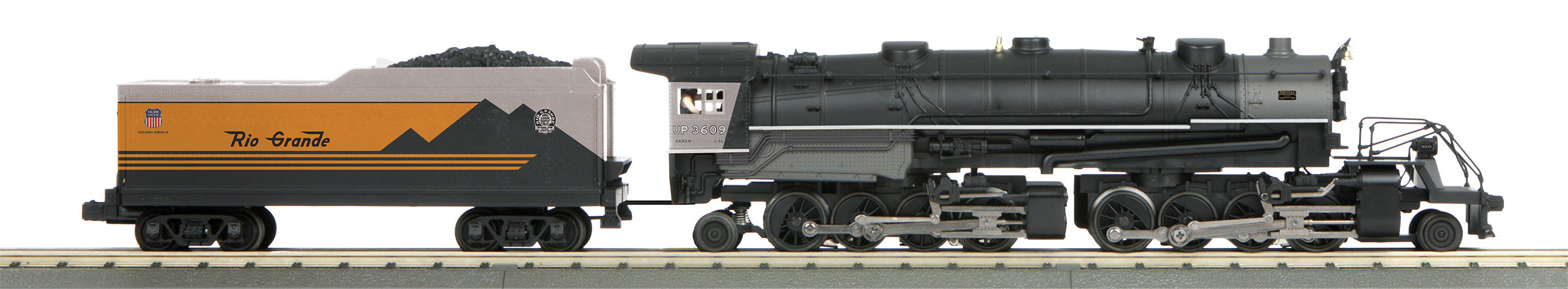 MTH 30-1897-1 - 2-8-8-2 Imperial USRA Steam Engine "Denver & Rio Grande" #3609 w/ PS3 (Union Pacific)