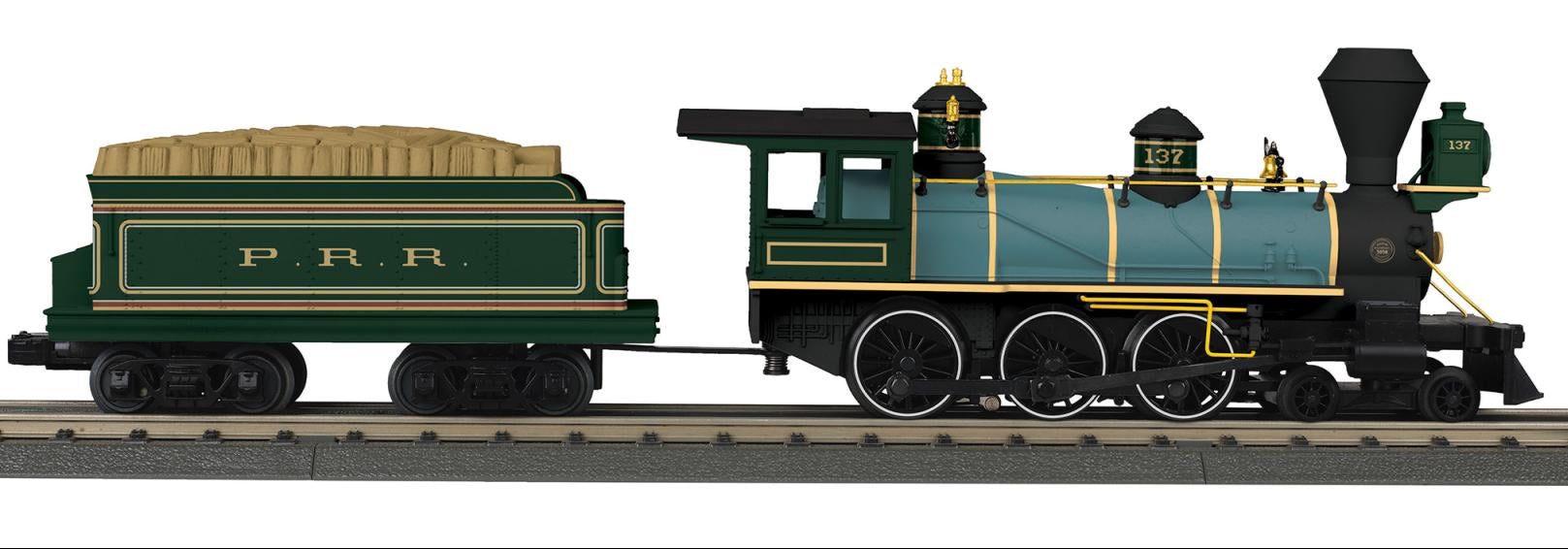 MTH 30-1909-1 - 4-6-0 Ten Wheeler Steam Engine "Pennsylvania" #137 w/ PS3