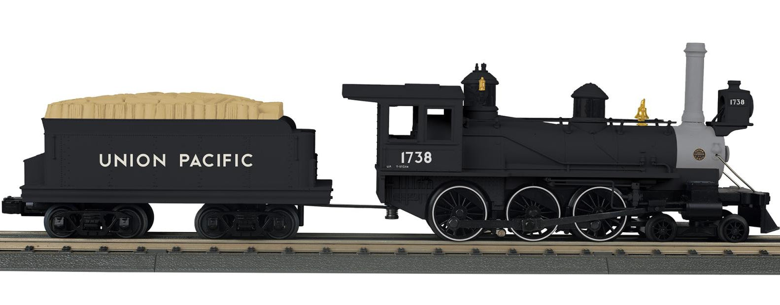 MTH 30-1914-1 - 4-6-0 Ten Wheeler Steam Engine "Union Pacific" #1738 w/ PS3
