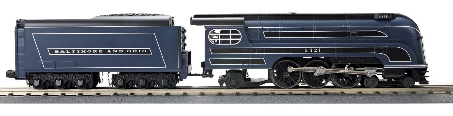 MTH 30-1942-1 - RailKing - 4-6-2 Forty-Niner Steam Engine "Baltimore & Ohio" #5321 w/ PS3