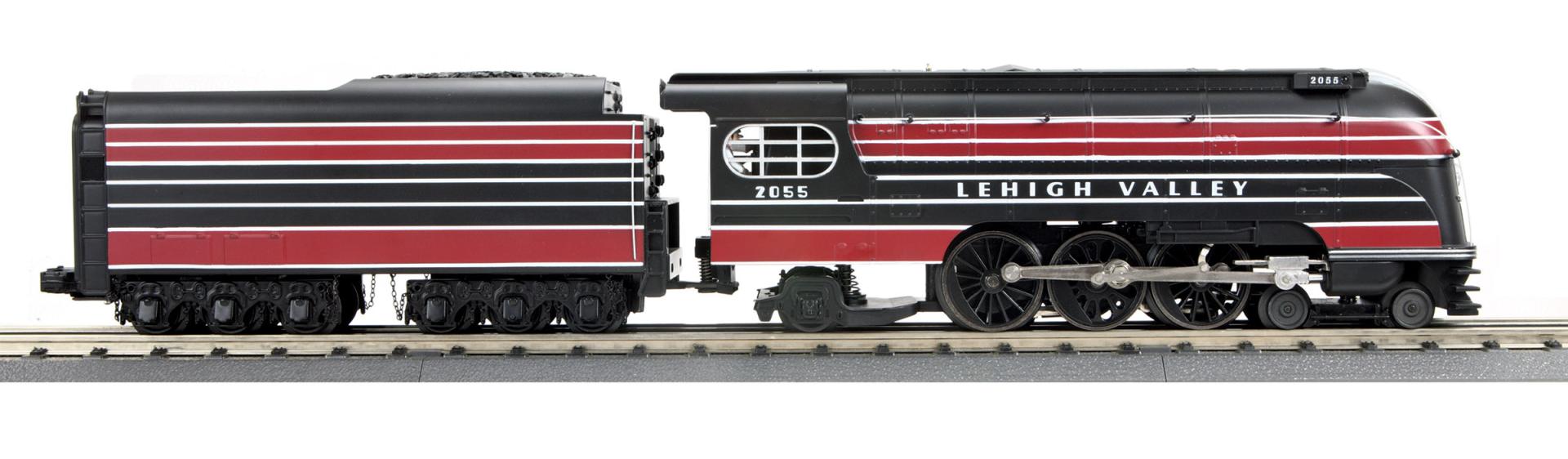 MTH 30-1943-1 - RailKing - 4-6-2 Forty-Niner Steam Engine "Lehigh Valley" #2102 w/ PS3