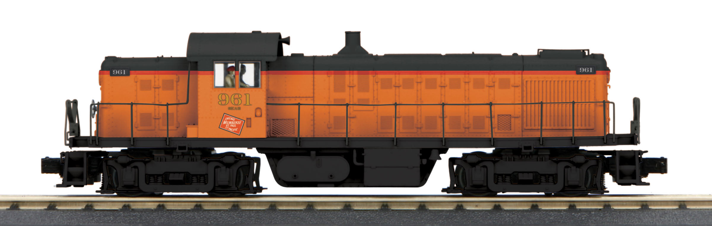 MTH 30-2127M2-1 - Alco RS-1 Diesel Engine "Milwaukee Road" #963 w/ PS3