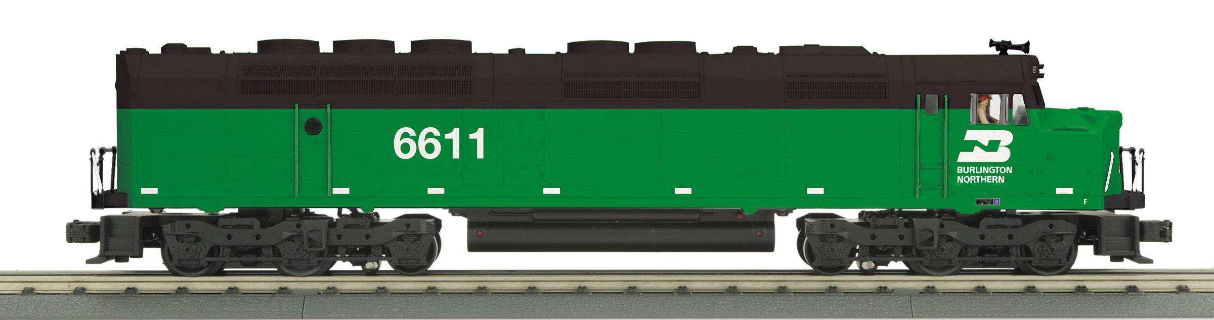 MTH 30-21219-1 - FP45 Diesel Locomotive "Burlington Northern" #6611 w/ PS3