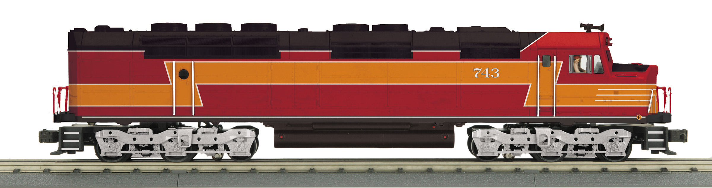 MTH 30-21221-1 - FP45 Diesel Locomotive "Daylight Locomotive & Machine Works" #743 w/ PS3