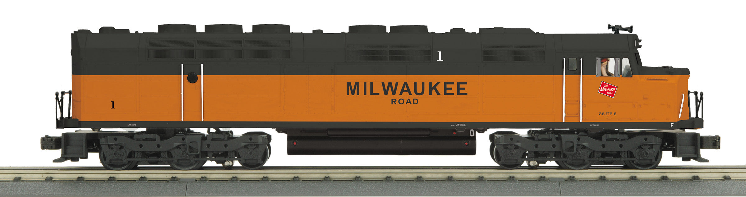 MTH 30-21224-1 - FP45 Diesel Locomotive "Milwaukee Road" #1 w/ PS3 - Custom Run for MrMuffin'sTrains