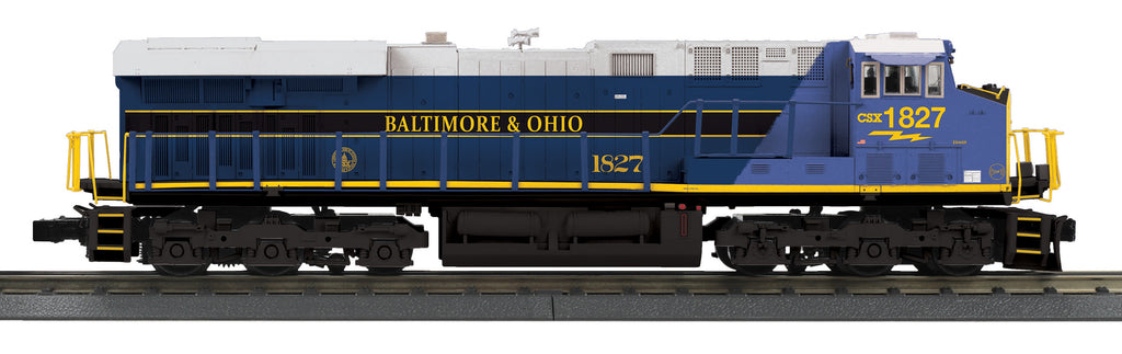 MTH 30-21241-1 - ES44AC Imperial Diesel Engine "CSX" #1827 w/ PS3  (Baltimore & Ohio Heritage)