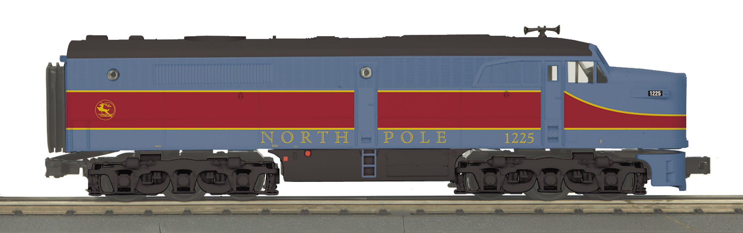MTH 30-21254-1  - Alco PA A-Unit Diesel Engine "North Pole" #1225 w/ PS3