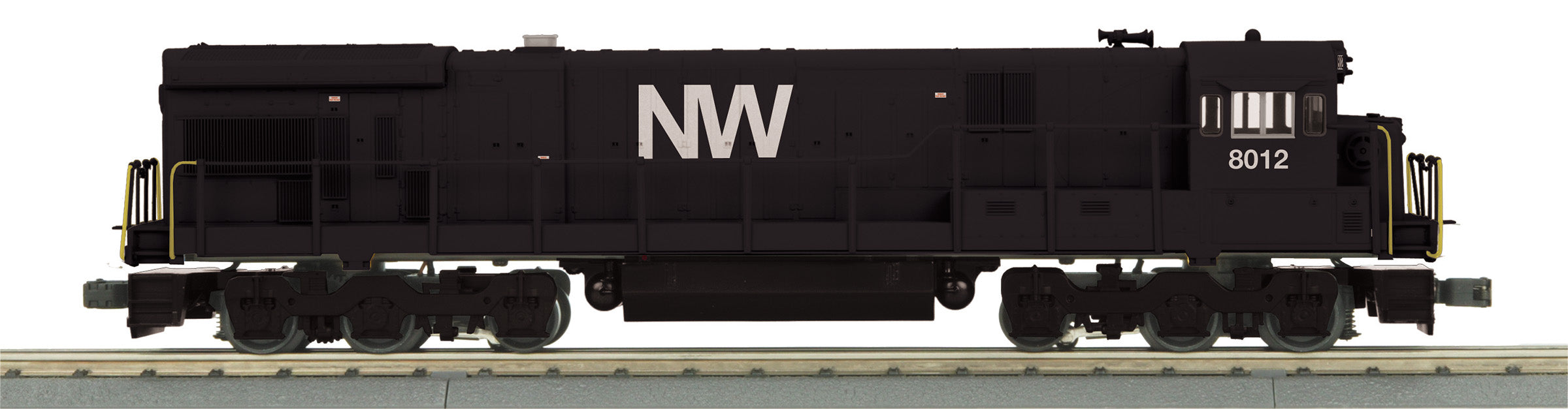 MTH 30-21270-1 - C30-7 Diesel Engine "Norfolk & Western" #8012 w/ PS3 (Black) - Custom Run for MrMuffin'sTrains