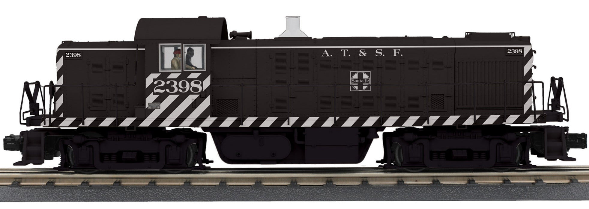 MTH 30-21276-1 - Alco RS-1 Diesel Engine "Santa Fe" #2398 w/ PS3