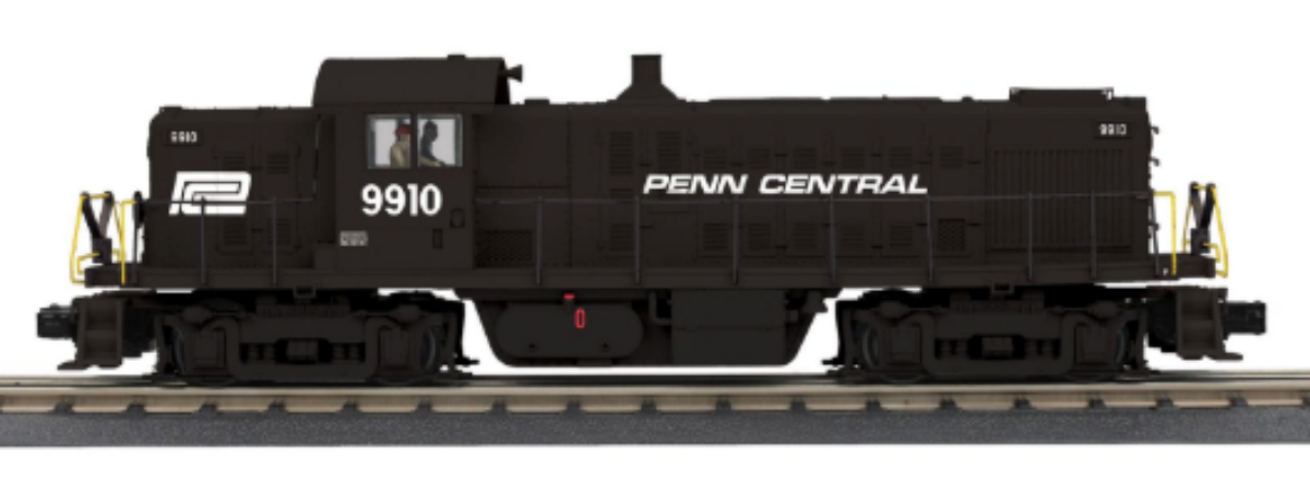 MTH 30-21293-1 - Alco RS-1 Diesel Engine "Penn Central" #9910 w/ PS3 - Custom Run for MrMuffin'sTrains