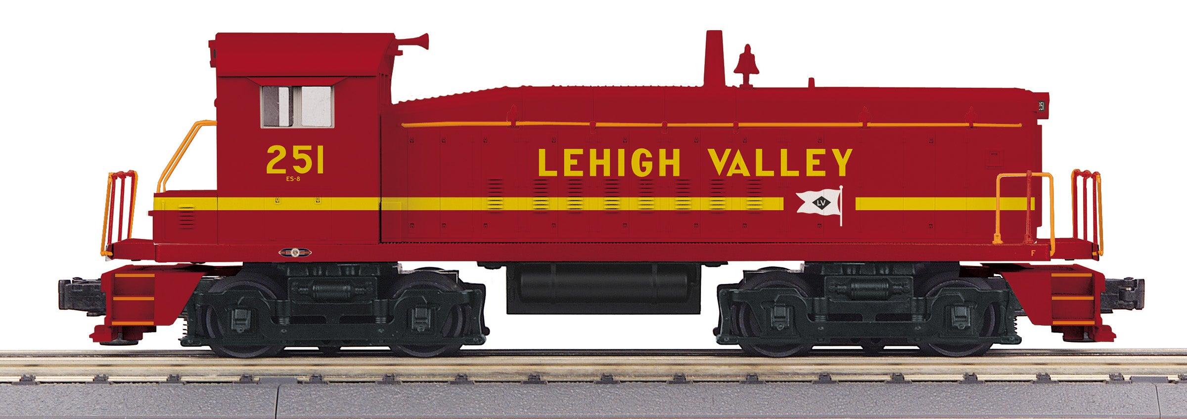 MTH 30-21299-1 - SW-8 Switcher Diesel Engine "Lehigh Valley" #251 w/ PS3 - Custom Run for MrMuffin'sTrains