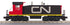 MTH 30-21304-1 - SW-8 Switcher Diesel Engine "Canadian National" #7166 w/ PS3