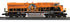 MTH 30-21305-1 - ES44AC Imperial Diesel Engine "Halloween" #1031 w/ PS3