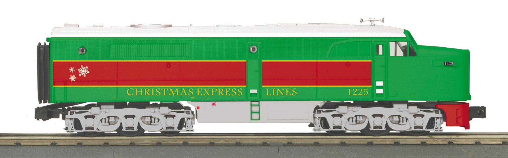 MTH 30-21314-1 - Alco PA A-Unit Diesel "Christmas" #1225 w/ PS3