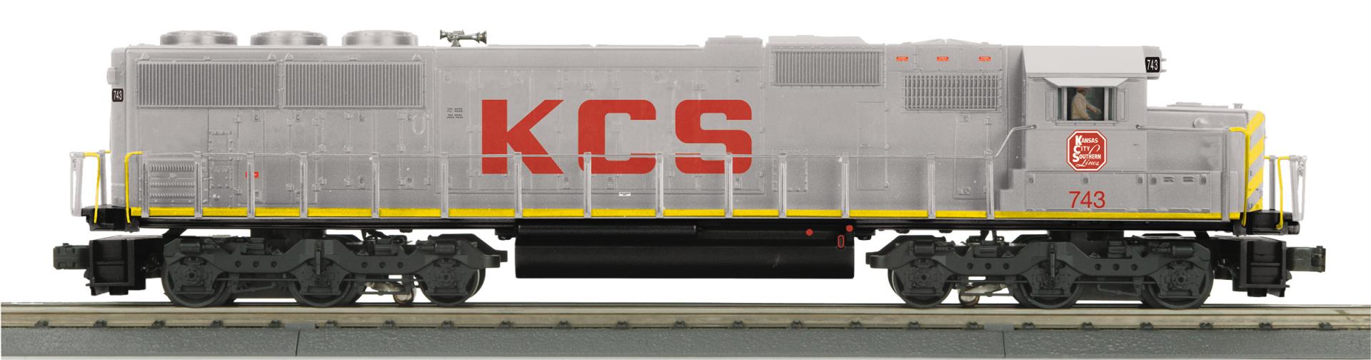 MTH 30-21343-1 - SD60 Diesel Engine "Kansas City Southern" #743 w/ PS3