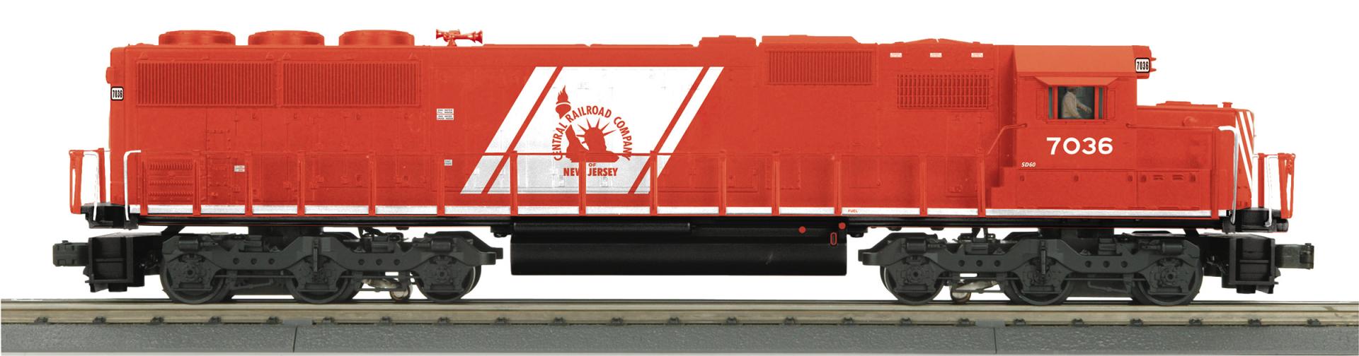 MTH 30-21344-1 - SD60 Diesel Engine "Jersey Central" #7036 w/ PS3