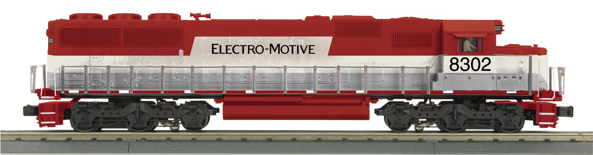 MTH 30-21358-1 - SD60 Diesel Engine "Electro Motive Division" #8302 w/ PS3 - Custom Run for MrMuffin'sTrains