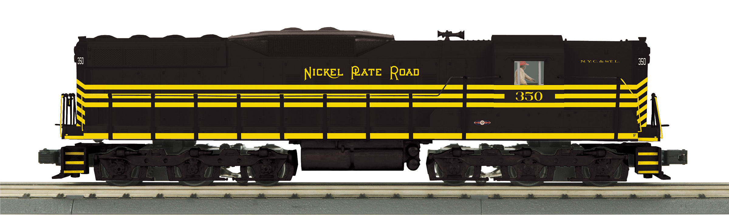 MTH 30-21371-1 - SD-9 Diesel Engine "Nickel Plate Road" w/ PS3 #350 - Custom run for MrMuffin'sTrains
