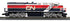 MTH 30-21410-1 - RailKing - ES44AC Imperial Diesel "Canadian National" #2026 w/ PS3