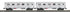 MTH 30-21421-3 - RailKing - R142A Series Subway Set "Metropolitan Transportation Authority" w/ PS3 (2-Car) Non-Powered