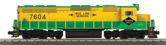 MTH 30-21436-1 - RailKing - SD-45 Diesel Locomotive "Reading" #7604 w/ PS3