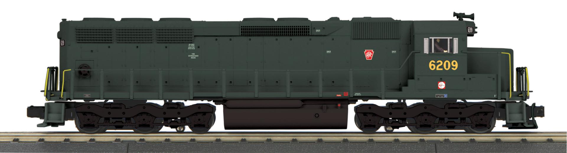 MTH 30-21438-1 - RailKing - SD-45 Diesel Locomotive "Pennsylvania" #6209 w/ PS3