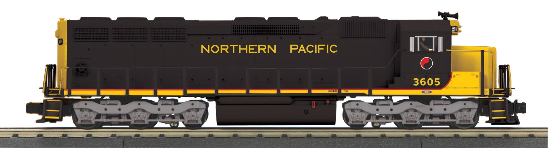 MTH 30-21439-1 - RailKing - SD-45 Diesel Locomotive "Northern Pacific" #3605 w/ PS3
