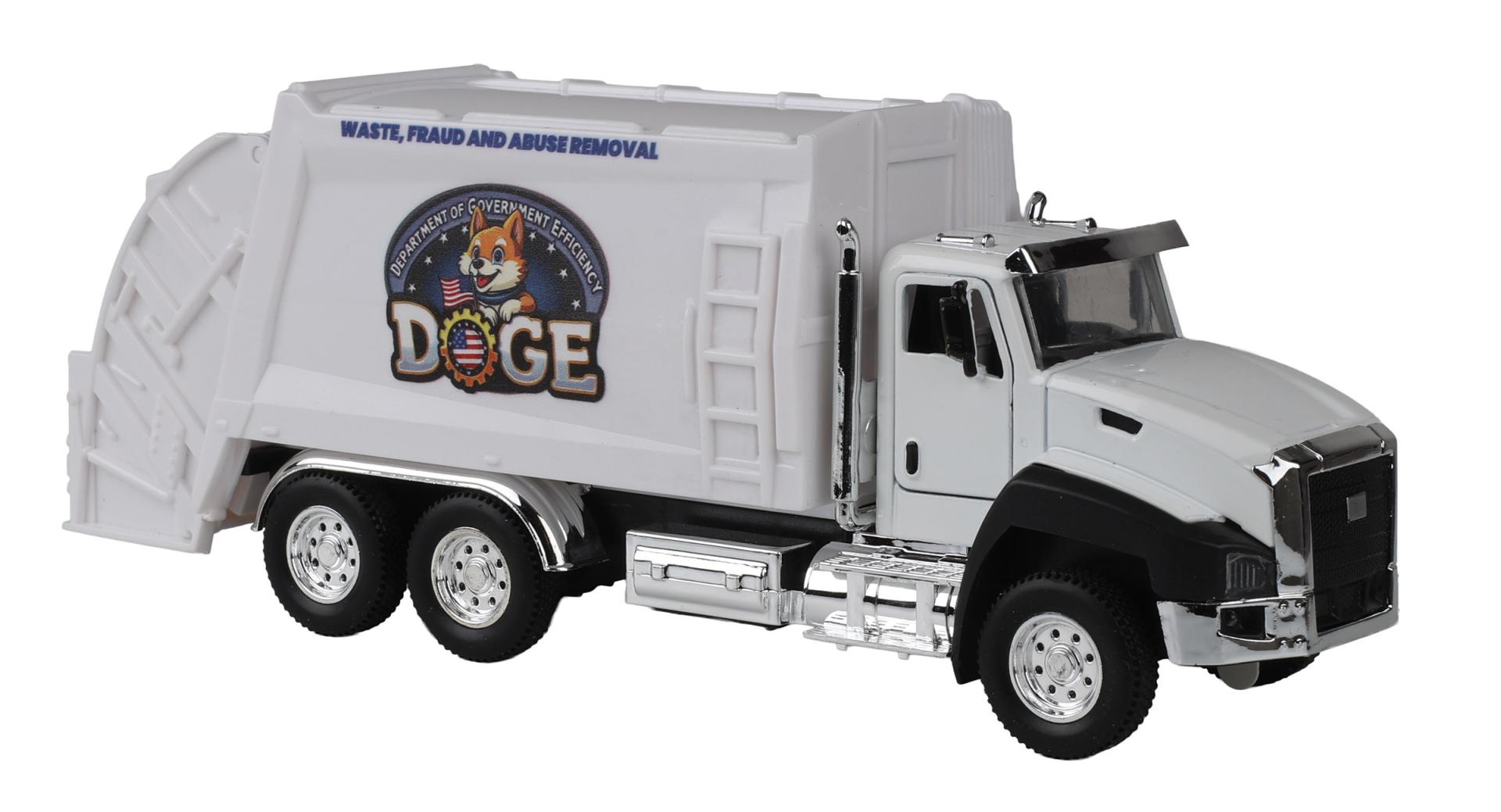 MTH 30-50126 - Garbage Truck "D.O.G.E." - 1/50 Scale