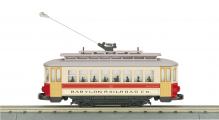 MTH 30-5231 - Bump-n-Go Trolley "Babylon Railroad Co." #2
